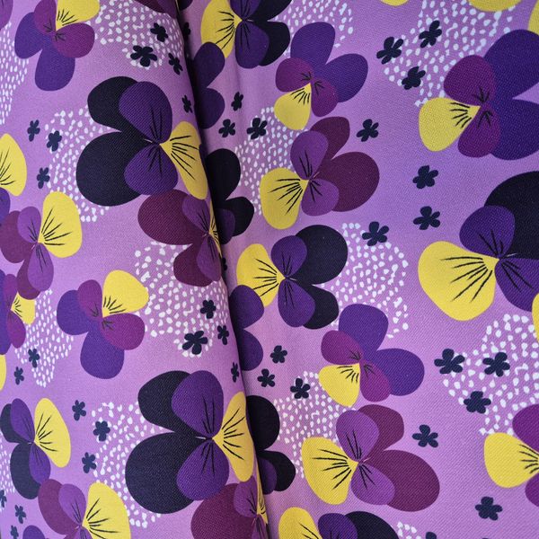 Stemorsblomst Lilla Canvas